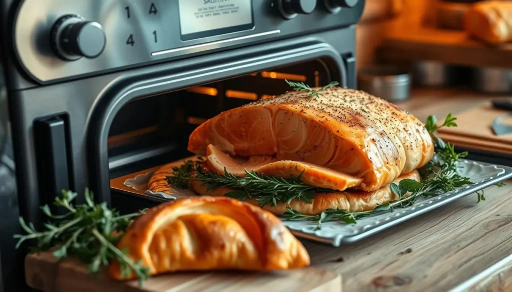 baking salmon Wellington