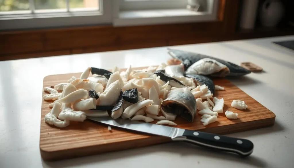 Fish Stock from Scraps