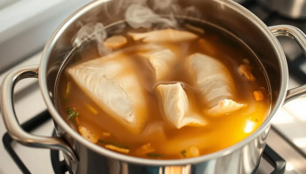 Fish Stock from Scraps
