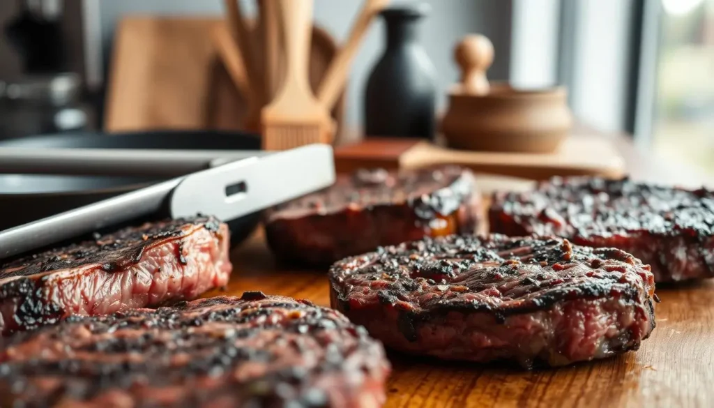 Steak Crust Techniques