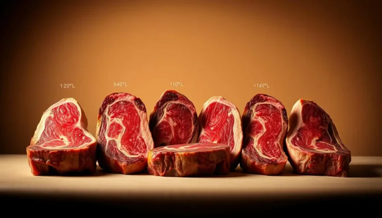 Steak Internal Temperatures